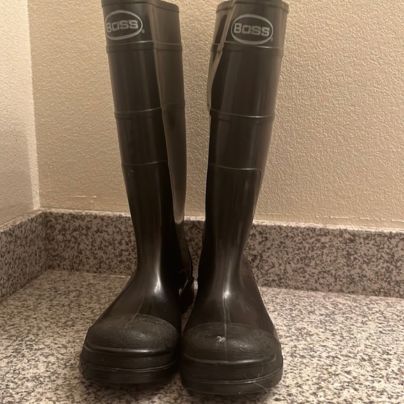 Boss Other - Boss Black rubber men’s boots